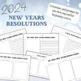 2024 - Kindergarten New Years Resolutions