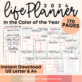 2024 Life Planner In The Color of the Year