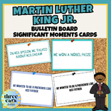 Martin Luther King Significant Moments Game Cards Bulletin