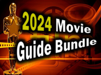Preview of 2024 Movie Guide Bundle - 4 Movie Guides with Extra Activities