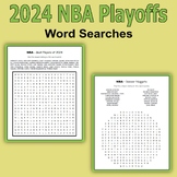 2024 NBA Playoffs - Word Searches for the Best NBA Teams