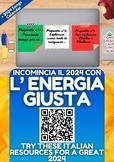 2024 New Year 5 Italian Teaching Resources + Printable Ita