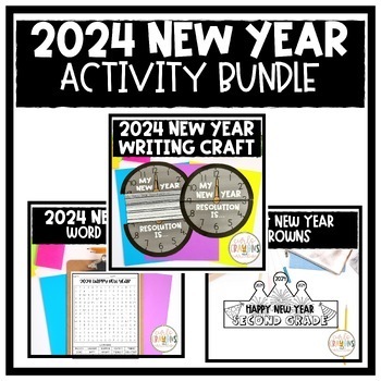 2024 New Year Back to School Bundle | 1st, 2nd, and 3rd Grade New ...