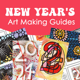 2024 New Year's Art Lessons for Kids inspired by Art History
