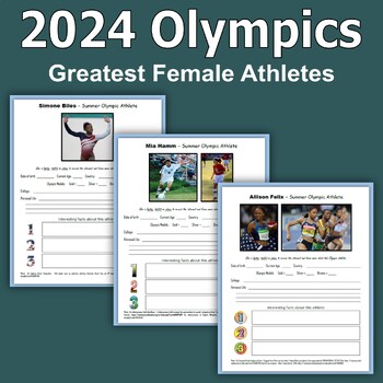 Preview of 2024 Olympics - Greatest Female Athletes