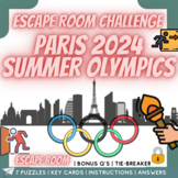 2024 Paris Olympics Summer Games Sport Escape Room Challenge