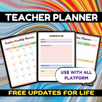 2024 Planner Paradise - Teacher Bundle with Digital & Printable Editions