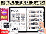 2024 Productivity Digital Planner for Goodnotes, Notabilit
