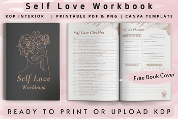 Preview of 2024 Self Love Workbook | KDP Interior