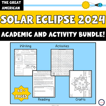 Preview of 2024 Solar Eclipse: Academic and Activity Bundle