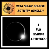 2024 Solar Eclipse Activity Bundle: CVI, Low Vision, High 