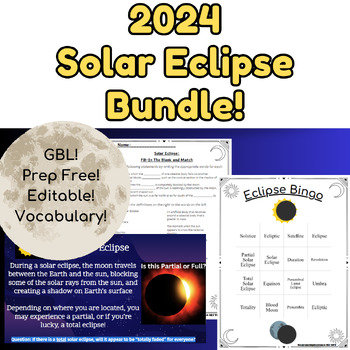 Preview of 2024 Solar Eclipse Bundle!