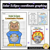 Solar Eclipse Math Activities Coordinate Graphing Pictures 2024