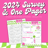 2024 Survey and One Pager | Secondary Activity | Celebrate