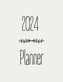 2024 Teacher Planner