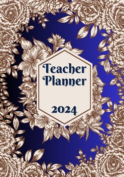 Preview of 2024 Teacher Planner/ diary