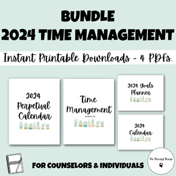 Preview of 2024 Time Management BUNDLE