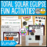 Total Solar Eclipse 2024 Activities Bundle | STEM Challeng