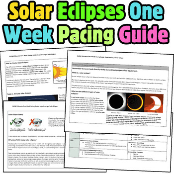 Preview of 2024 Total Solar Eclipse Science Reading Passages Activities Informational Text