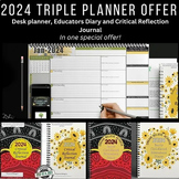 2024 Triple Offer-Planner/Journal/Educators Diary