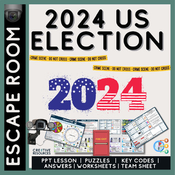 Preview of 2024 US Election Escape Room - High School