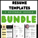2024 Ultimate Resume Templates Bundle for Google for Teach