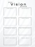 2024 Vision Board PDF Printable