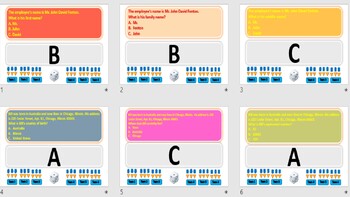 Preview of 2024 Vocabulary for Naturalization Test