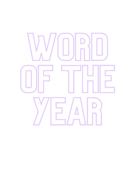 Preview of 2024 Word of the Year
