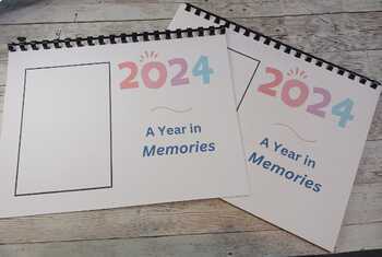 Preview of 2024 memories  planner