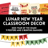 2025 Year of the Snake Chinese Lunar New Year Classroom De