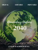2040 Documentary Questions