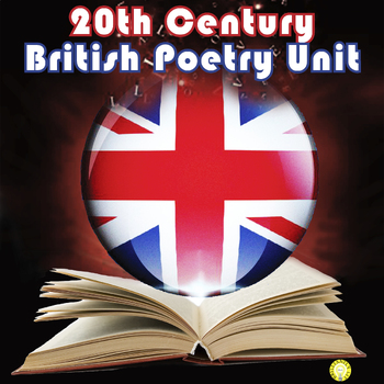Preview of 20TH CENTURY BRITISH POETRY STUDY GUIDE, WORKBOOK, QUIZ & PROJECT