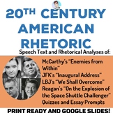 20th Century American Rhetoric