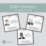 20th Century Composer Bundle with Elementary Music Lesson 
