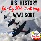 World War I Cause and Effect Sort - US History