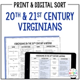 20th and 21st Century Virginians Sorting Activity (VS.9)
