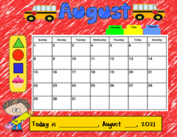 Preview of 22-23 Smartboard Calendar Bundle