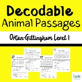 22 Orton-Gillingham Based Decodable Animal Passages - Flue