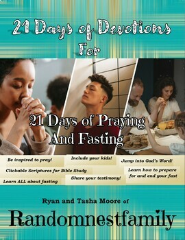 Preview of 21 Day Devotional Study | Prayer Guide | Parent & Teacher Encouragement |warfare