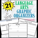 21 Graphic Organizers for Language Arts -- Based on Common Core