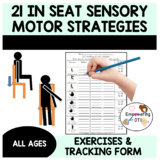 21 IN SEAT sensory motor yoga, flexible seating visuals - 