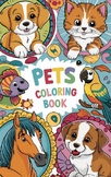 21 Pets Coloring Page For Kids