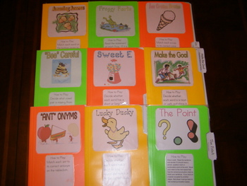Details about   What a Racket Synonyms   language  Centers File Folder Games 2nd 