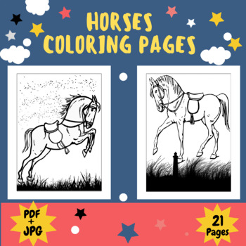 21 printable horse coloring pages for boys girls kids by the students palace
