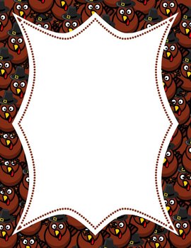 thanksgiving page borders