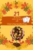 21 WAYS TO GIVE BACK (Thanksgiving)
