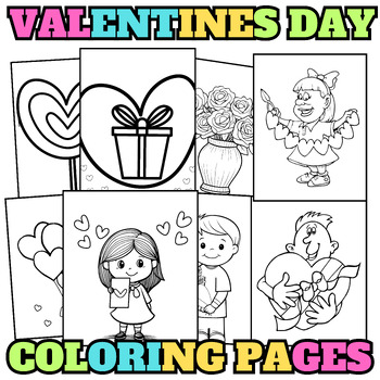 219 Coloring Pages AND Color By Number | Includes Valentine's Groundhog Day