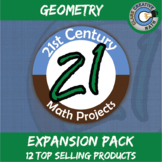 21st Century Geometry Math Project Expansion Bundle -- Com