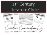21st Century Literature Circle ELA reading group roles wor